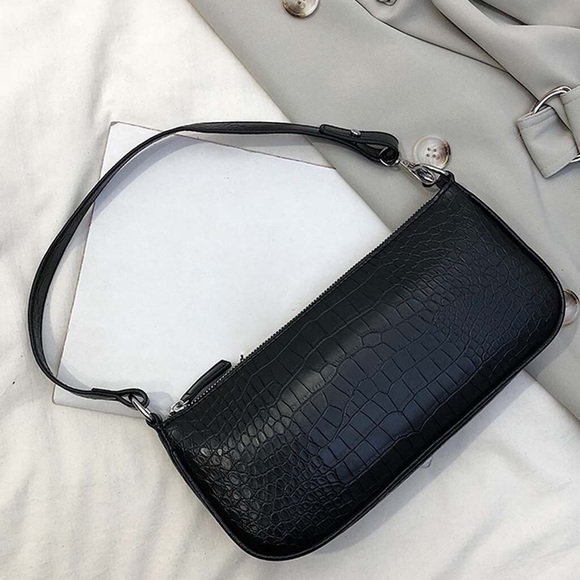 Handbags - CROCO One shoulder strap Vintage look bag